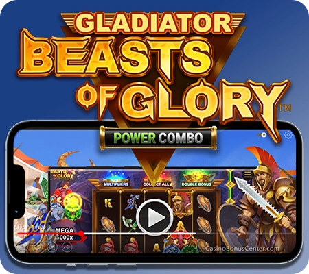 New casino game: Gladiator Beasts of Glory Power Combo™