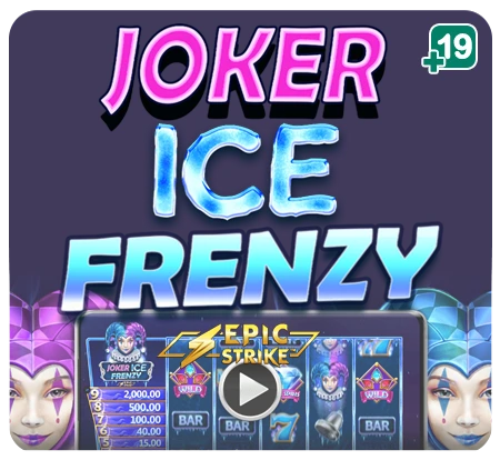 Microgaming new game: Joker Ice Frenzy Epic Strike™
