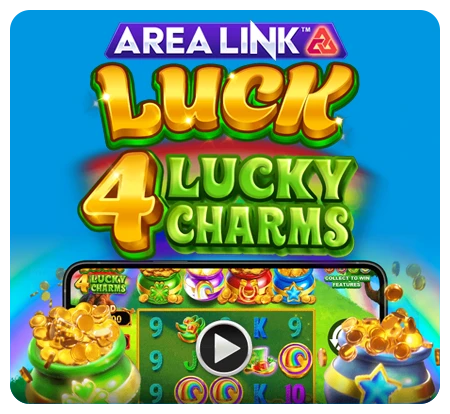 Microgaming new game: Area Link™ Luck 4 Lucky Charms