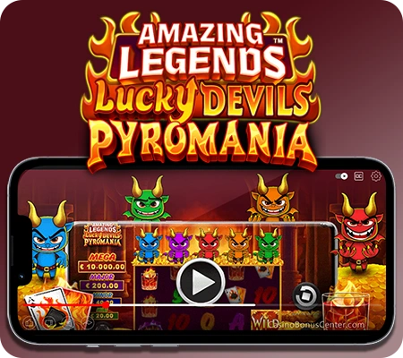 New casino game: Amazing Legends™ Lucky Devils Pyromania