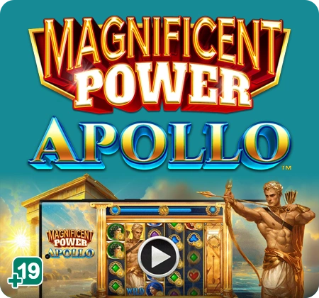 New casino game: Magnificent Power Apollo™