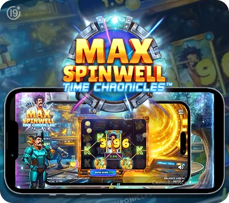 New casino game: Max Spinwell: Time Chronicles™