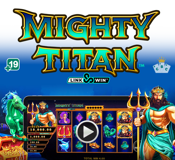 Microgaming novo jogo: Mighty Titan™ Link&Win™
