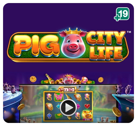 Microgaming new game: Pig City Life™