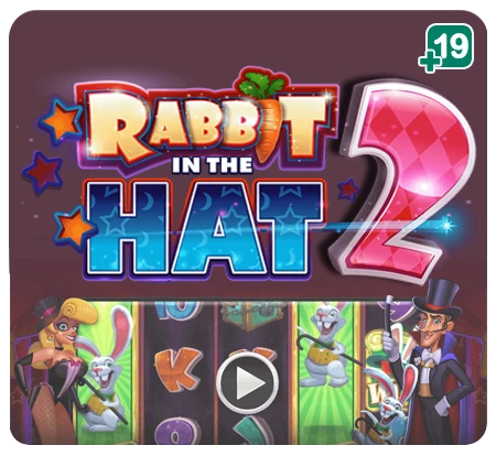 Microgaming new game: Rabbit in the Hat 2