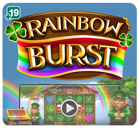 Microgaming new game: Rainbow Burst
