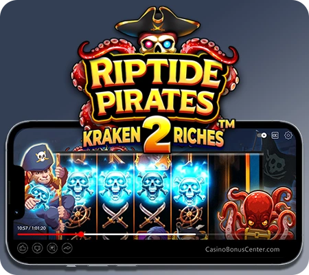 New casino game: Riptide Pirates 2 Kraken Riches™