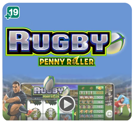 Microgaming new game: Rugby Penny Roller™