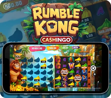 New casino game: Rumble Kong CASHINGO™
