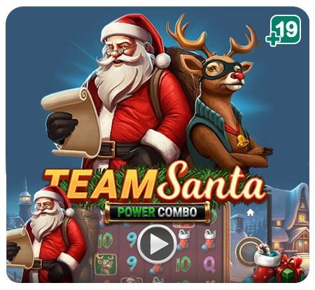 Microgaming new game: Team Santa Power Combo™