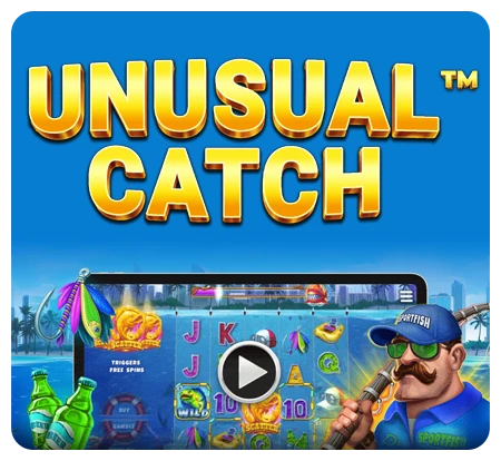 Microgaming new game: Unusual Catch™