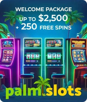 www.PalmSlots.com · Island Casino, Sportsbook & Big Bonuses