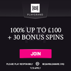 www.PlayGrandCasino.com - Up to £100 welcome package + 30 Bonus Spins