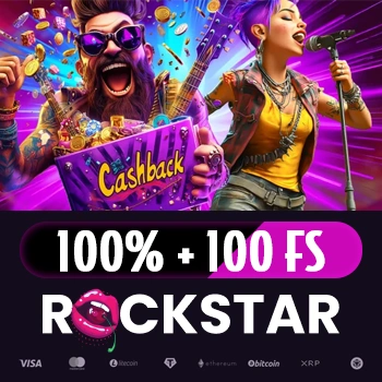www.Rockstar.casino · Climb to the Hall of Fame