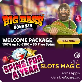 www.SlotsMagic.com - A 100% Bonus plus 50 Free Spins!