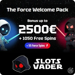 www.SlotsVader.com · May the Force Reward You!
