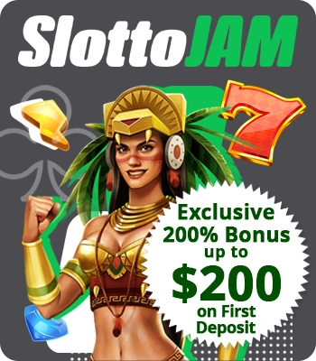 www.SlottoJAM.com - Exclusive 200% Bonus