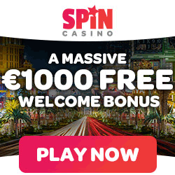 www.SpinCasino.com: bonificació de benvinguda de 1000 dòlars i les recompenses més riques