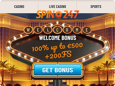 www.Spin247.com · Enjoy 10 Days of Free Spins!