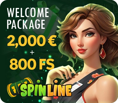 www.Spinline.com · 800,000 Ft in bonuses + 800 free spins