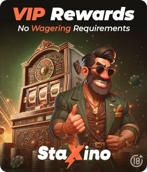 www.StaXino.com · Wager-Free Welcome Rewards