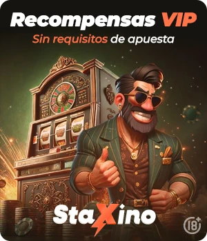www.StaXino.com · Recompensas de bienvenida sin requisitos de apuesta