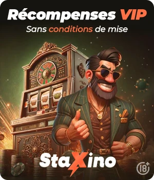www.StaXino.com · Récompenses de bienvenue sans condition de mise