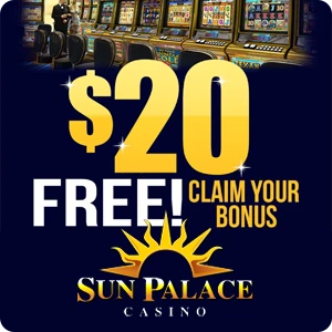 www.SunPalaceCasino.eu - $20 Free & Big Bonuses