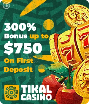 www.TikalCasino.com · Uncover Ancient Rewards