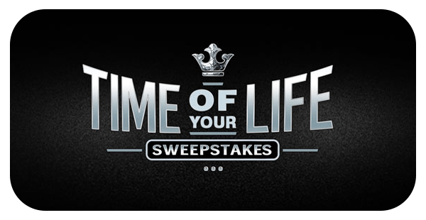 Time Of Your Life Sweepstakes