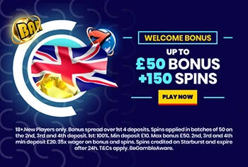 www.TradaCasino.com - £50 bonus + Op til 150 spins