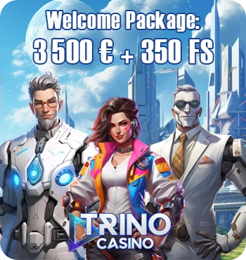 www.TrinoCasino.com · Bonuses, Missions & Futuristic Fun