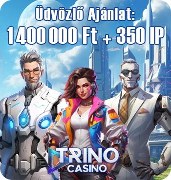 www.TrinoCasino.com · Bonuses, Missions & Futuristic Fun