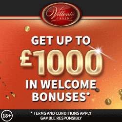 www.Villento.com · Up to €1,000 in Bonuses!