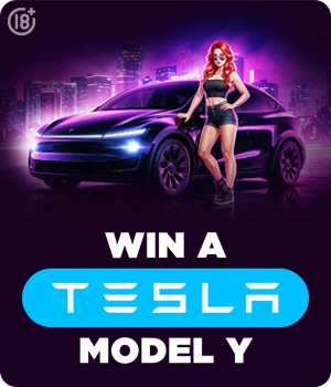 Win a Tesla Model Y - BitStarz.com