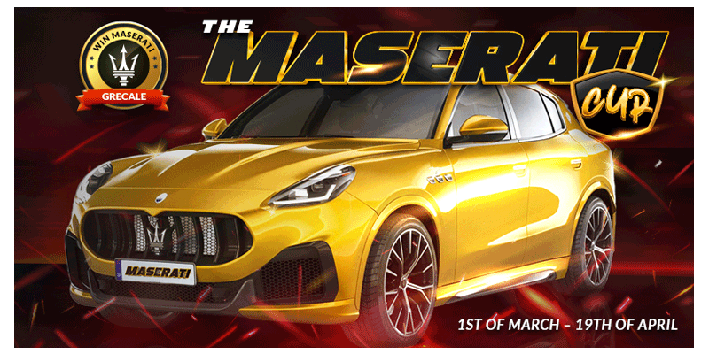 Casino Extreme - ¡Gana un Maserati Grecale!