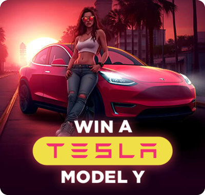 Win a Tesla Model Y - bitStarz.com