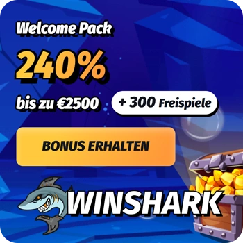www.Winshark.com · Shark-Sized Bonuses Await