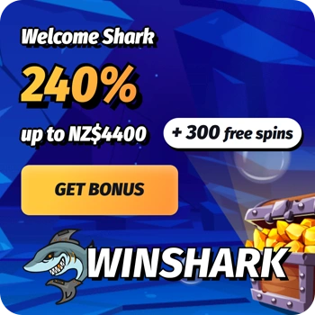 www.Winshark.com · Shark-Sized Bonuses Await