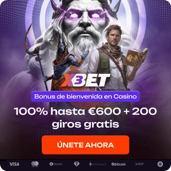 www.X3Bet.com · Multiplica tus opciones de apuestas
