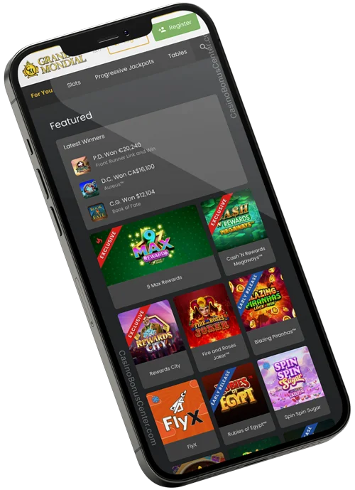 www.GrandMondial.casino - Featured Games Screenshot