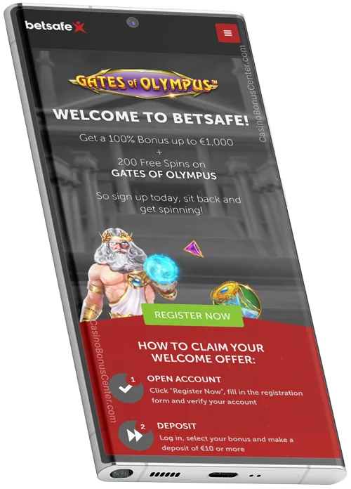www.betsafe.com - Casino Welcome Bonus Preview