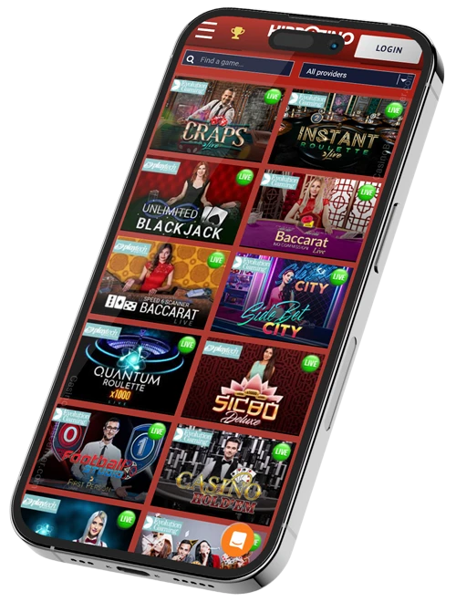 www.hippozino.com - Live Casino Tables Preview