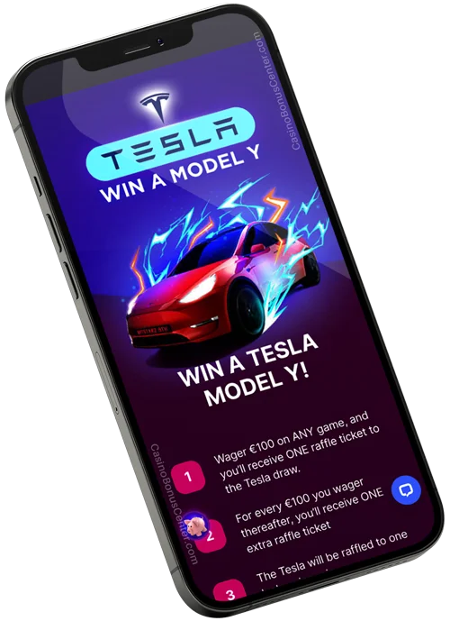 www.bitStarz.com - Win-a-Tesla Tournament Screenshot