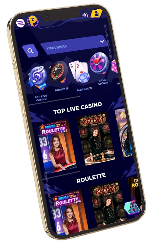www.MrPacho.com - Live Casino Lobby
