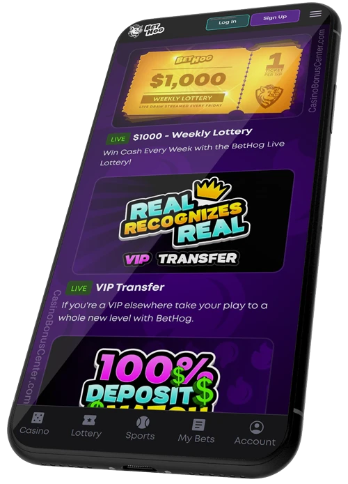 www.BetHog.com - Promotions Page