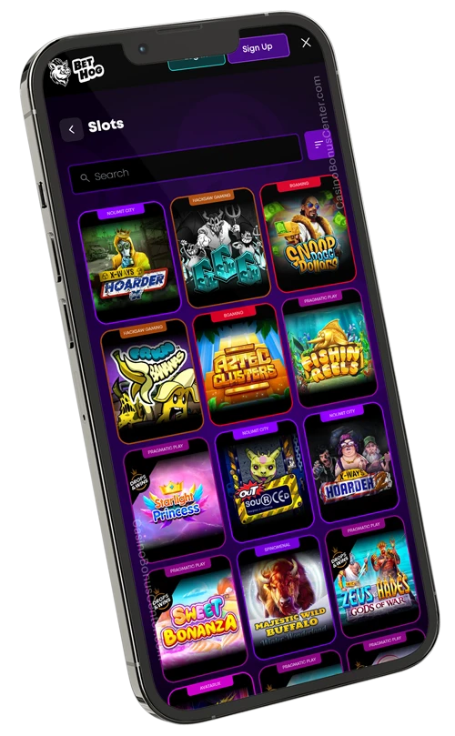www.BetHog.com - Slots Lobby Preview