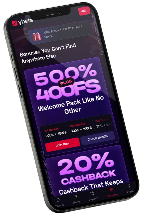 www.Ybets.io - Bonuses Preview