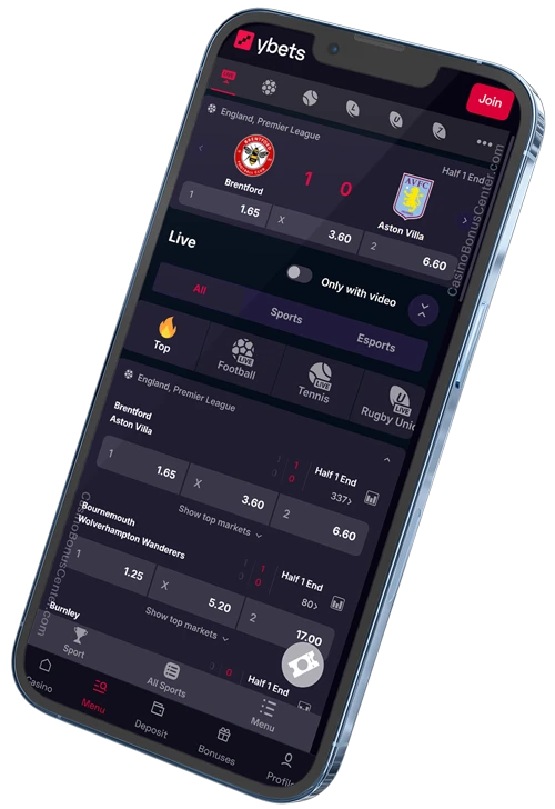 www.Ybets.io - Live Betting