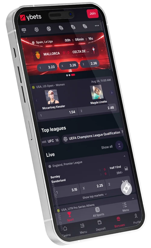 www.Ybets.io - Sportsbook Preview